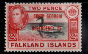 FALKLAND ISLANDS Dependency of South Georgia Scott 3L3 MH*