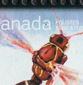 Error/Variety = BROKEN A = Sheet of 50 stamps Pos.42 Canada 2010 #2406 ec423