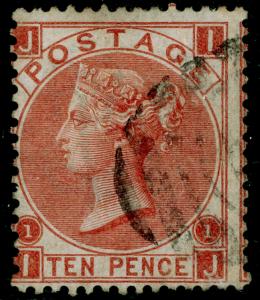 SG112, 10d red-brown, FINE USED. Cat £400. IJ