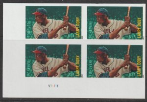 U.S.  Scott# 4695a 2012 Baseball All-Stars XF MNH Imperf Plate Block #V11111