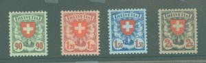 Switzerland #200a-203a Mint (NH) Single (Complete Set)