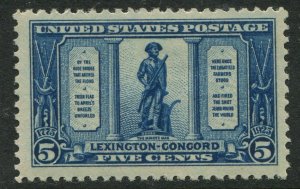 619 5c Minuteman MINT OG NH VF