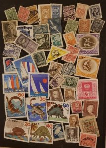 POLAND  Used CTO Stamp Lot T12869