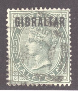 Gibraltar, Scott #1, Used