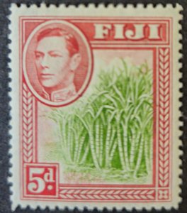 Fiji 1940 SG259  MM  2d. yellow-green and scarlet