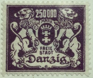 AlexStamps DANZIG #134 SUPERB Mint 