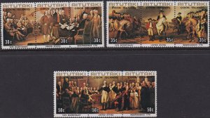 124-26 American Bicentennial MNH