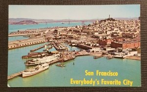 Mint Vintage Picture Postcard Steamer Eureka San Francisco California