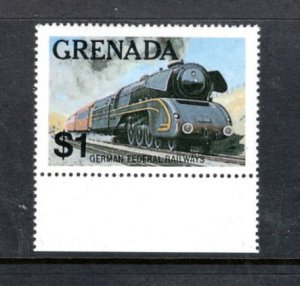 GRENADA  1124 MNH VF German Federal Railway