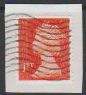 GB QE II Machin SG U2958a - 1st vermillion  - date code M14L - Source  none