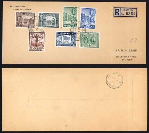 Jamaica 1945 FDC