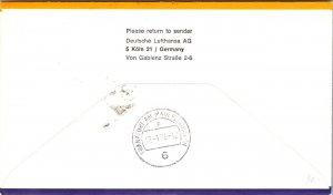 Greece FFC 1979 - Airmail LH 645 - Athens To Frankfurt - J16510