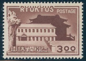 Ryukyu Islands Scott #14, XF, NH