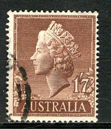 Australia 1957; Sc. # 301; O/Used Single Stamp