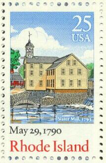 1990 sheet Rhode Island Statehood Sc# 2348