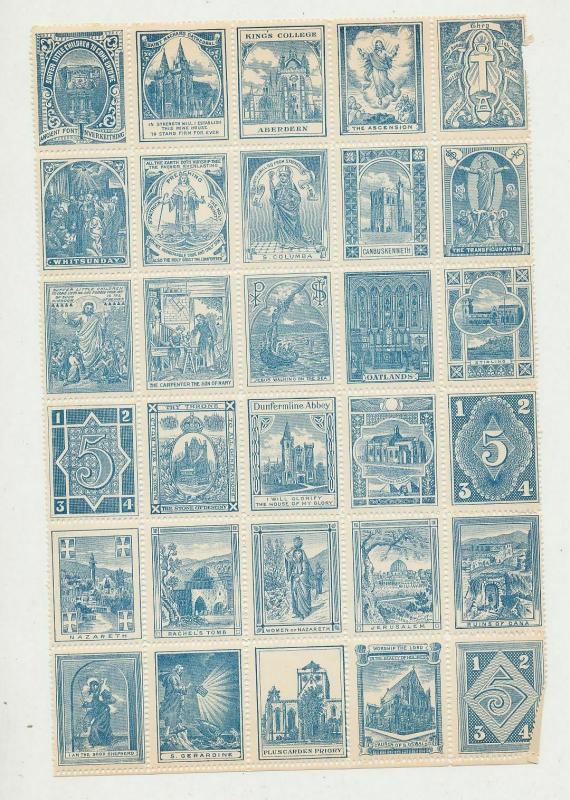 Scotland Religion Nazareth Jerusalem Blocks Early MNH (Apx 200 Stamps) (KR 658