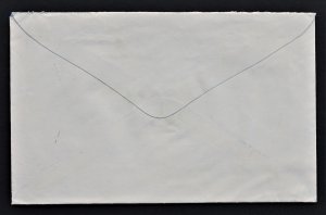 Australia Air Mail #383 Early Use on Small Cover to USA Aug 17, 1964