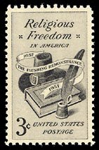 1099 Religious Freedom F-VF MNH single