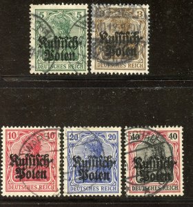 Poland # NN1-5, Used