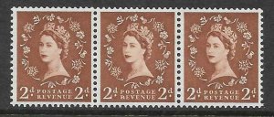 S41b 2d Wilding Multi Crown white with variety - 'Extra leg to R' UNMOUNTED MINT 