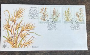 P) 1981 SOUTH AFRICA, BOPHUTHATSWANA, INDIGENOUS GRASSES, COMPLETE SERIES, FLORA