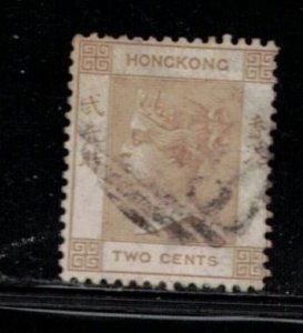 HONG KONG  Scott # 8 Used - Queen Victoria