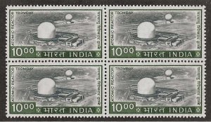India Sc #422  10r  block of 4  NH VF