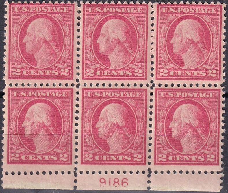 US #499  MNH Plate Block  CV $35.00 (A19939)