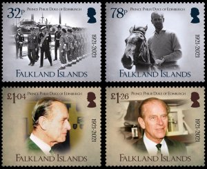 FALKLAND ISLANDS 2021 2021 PRINCE PHILIP 1921 - 2021 ROYALTY HORSE MILITARY