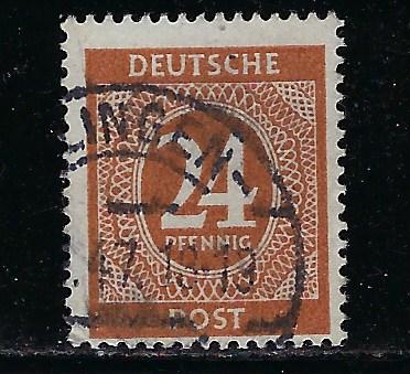 Germany AM Post Scott # 544, used