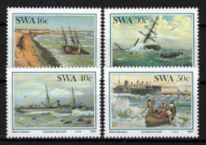 South West Africa 590-593 MNH Ships Shipwrecks ZAYIX 0424S0168M