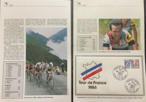 CYCLING Sailing Swiss Italy France Germany GB Covers Used (Appx 10) (W3508