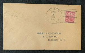 1927 USS Mallard Minesweeper US Navy Cover Buffalo New York NY