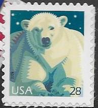 United States # 4387 Wildlife - Polar Bear -  MNH