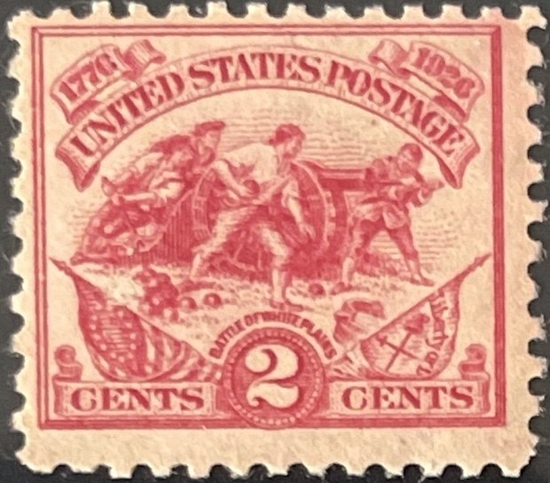 Scott #629 1926 2¢ Battle of White Plains MNH OG