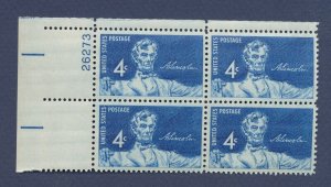 USA - Scott  1116   - MNH Plate Block - Abraham Lincoln -