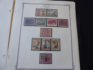 Vietnam 1963-1972 (MNH) Stamp Collection on Scott Spec Album Pages