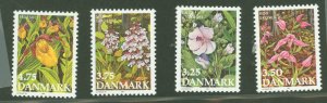 Denmark #920-923  Single (Complete Set) (Flora)