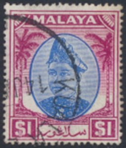 Selangor  Malaya  SC#  92  Used   see details & scans