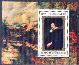 Korea 1978 Art Paintings P.P. Rubens Mi. Bl.46 MNH