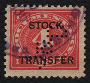 #RD3 4c Stock Transfer, Used [18] **ANY 5=FREE SHIPPING**