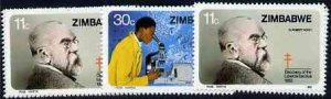 ZIMBABWE - 1982 - Discov. Tubercule Bacillus - Perf 2v Set - Mint Never Hinged