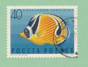 Poland 1967 Scott 1492 CTO -,40g, tropical fish