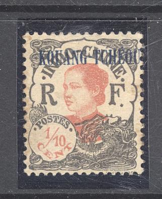 French Office In China Sc54 Overprinted KOUANG TCHEOU - Indochina - OG MNH VF