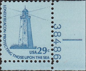 # 1605 MINT NEVER HINGED ( MNH ) SANDY HOOK LIGHTHOUSE