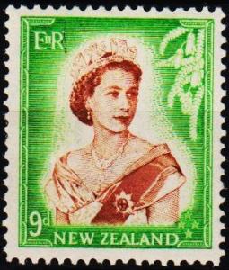 New Zealand. 1953 9d S.G.731 Mounted Mint