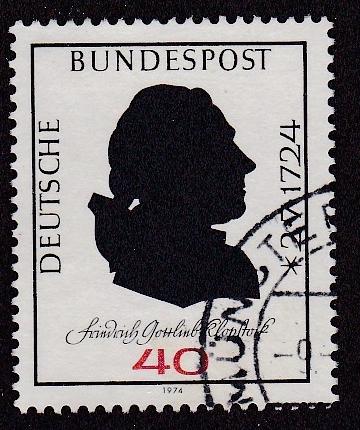 Germany # 1143, Klopstock, Used