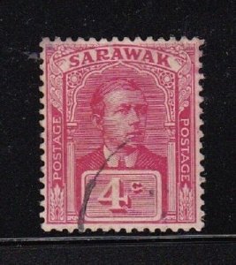 Sarawak stamp #55, used