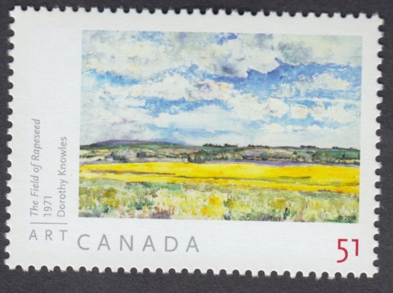 Canada - #2147a Art, Dorothy Knowles From Souvenir Sheet - MNH