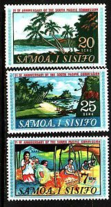 Samoa-Sc#287-9- id9- unused light hinged set-South Pacific Commission-1968-